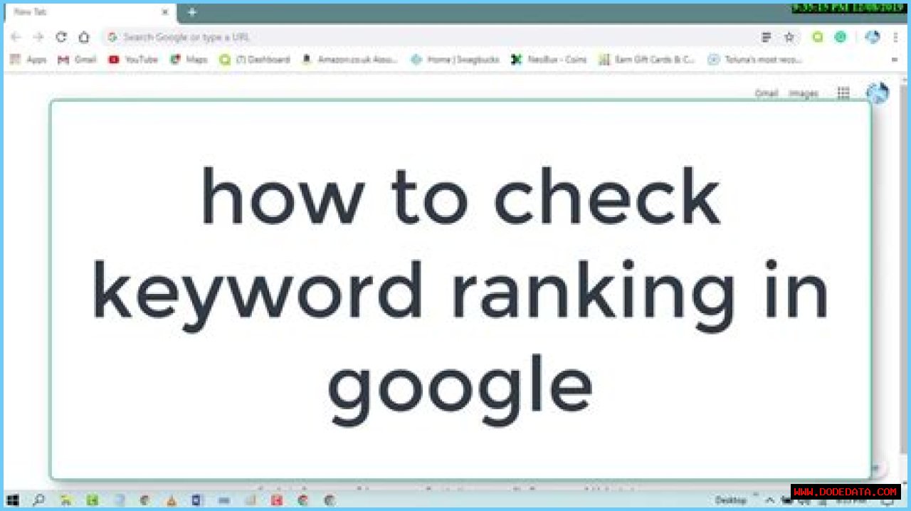 A Complete Guide On How To Check Google's Keyword Ranking.