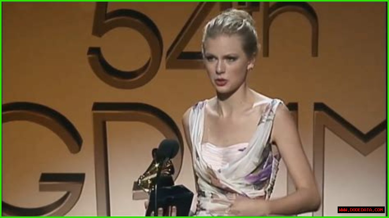 Taylor Swift: The Mean Moment At The Grammys